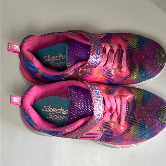 Skechers Pink Sneakers Vibrant Design Comfort - Picture 5 of 11